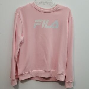 Fila Kids Light Pink Sweatshirt